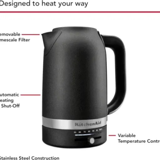 KitchenAid 1.7L Variable Temperature Kettle Review: a solid hot-drinks workhorse with a few quirks