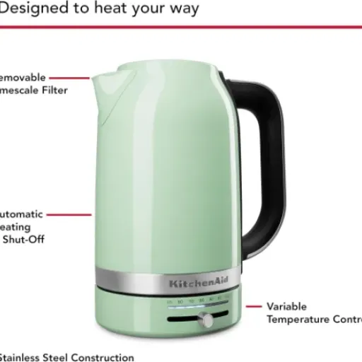 KitchenAid 1.7L Variable Temperature Kettle Review: stylish, precise, but not perfect