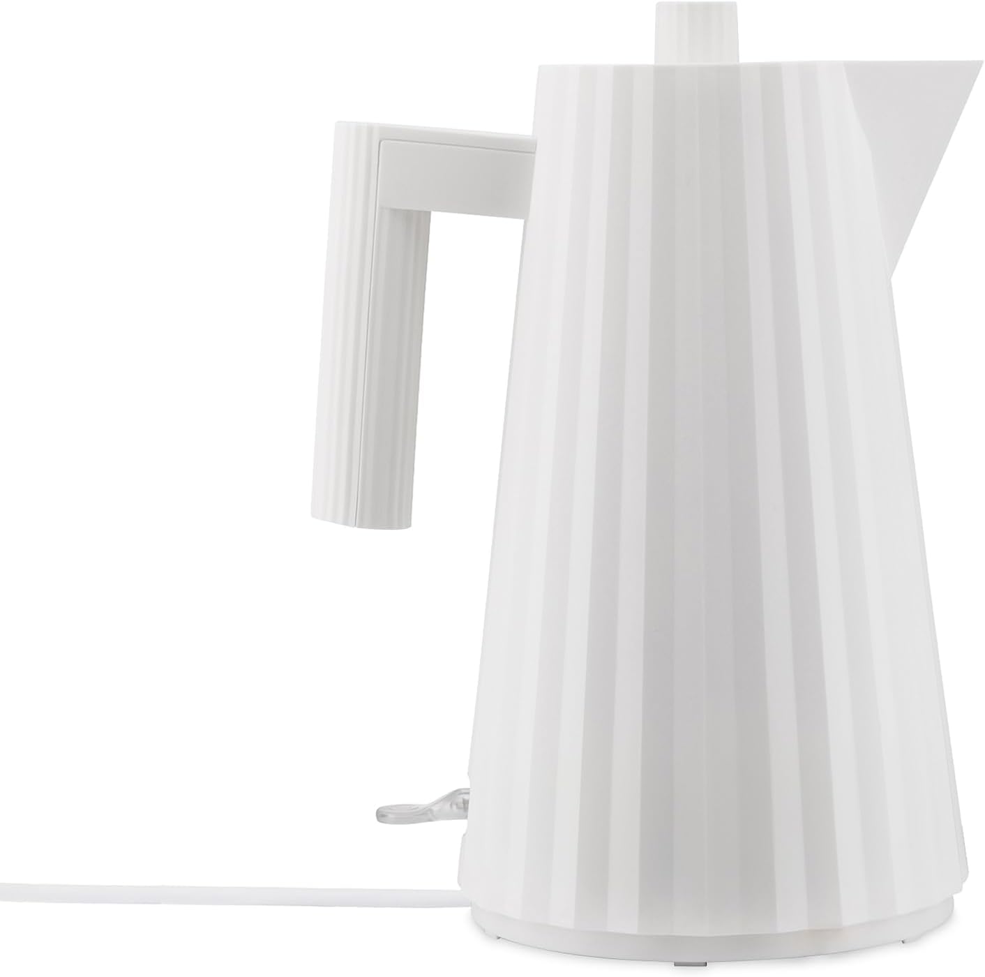 Plissé MDL06 W - Electric Kettle in Thermoplastic Resin, European Plug 2400W, 170 cl, White