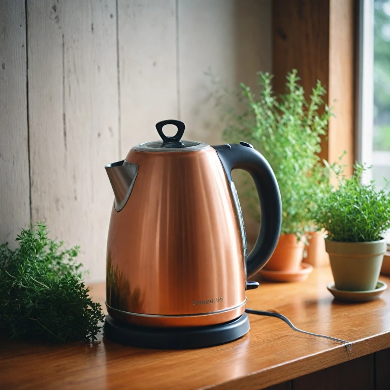 The Benefits and Beauty of Copper Electric Kettles