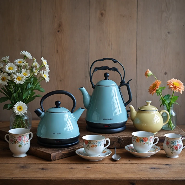 Exploring the charm of vintage electric tea kettles