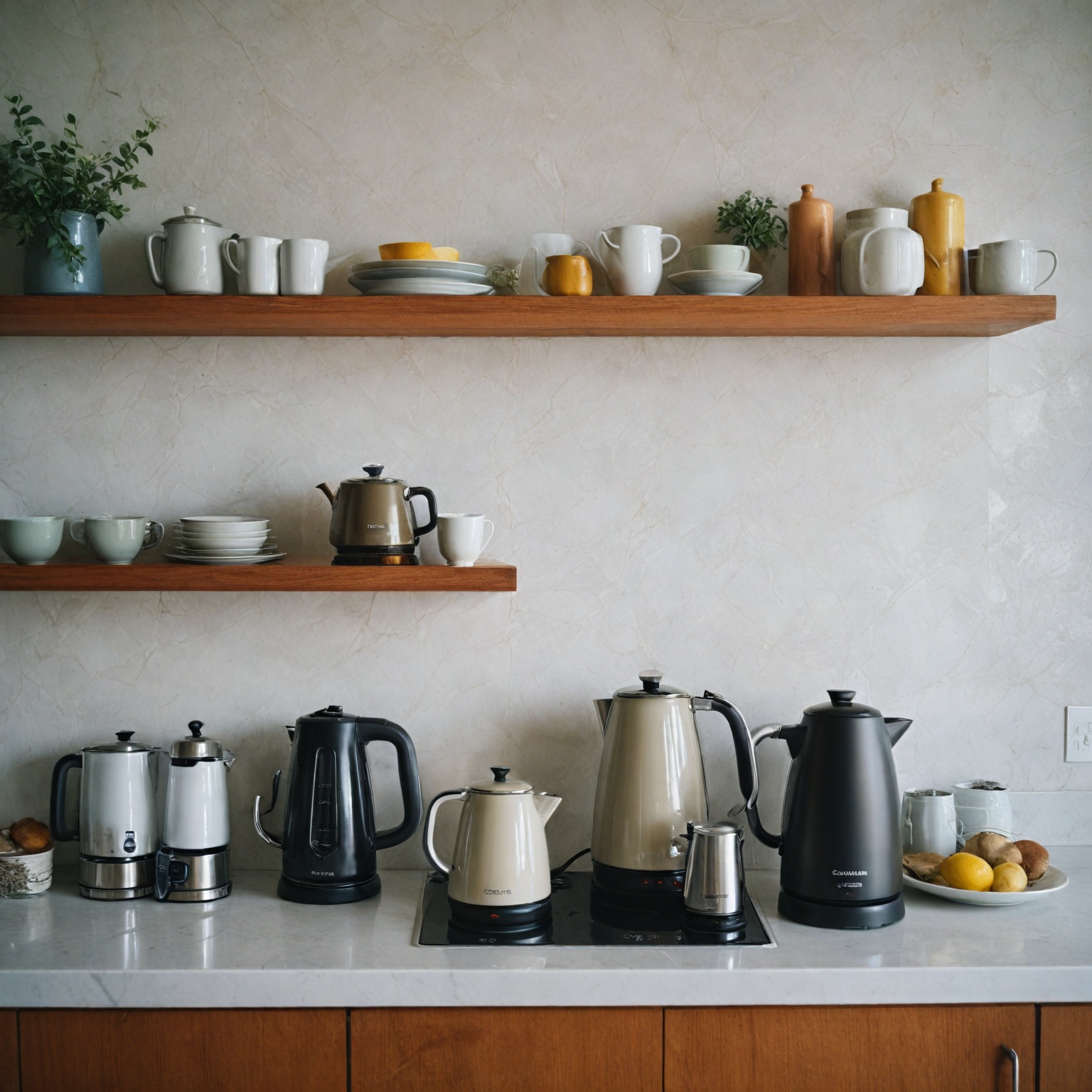 Auto Kettle Top Electric Kettles with Auto Shut-Off Feature