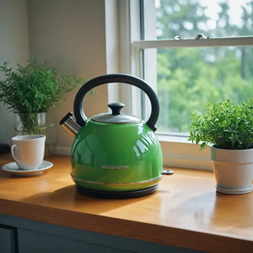Exploring the Benefits of a Green Electric Tea Kettle