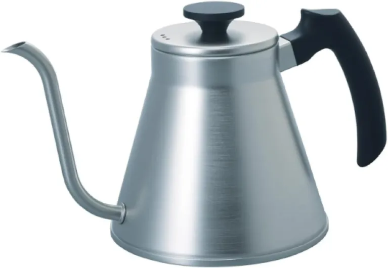 V60 "Fit" Gooseneck Drip Kettle, 1200ml, Silver
