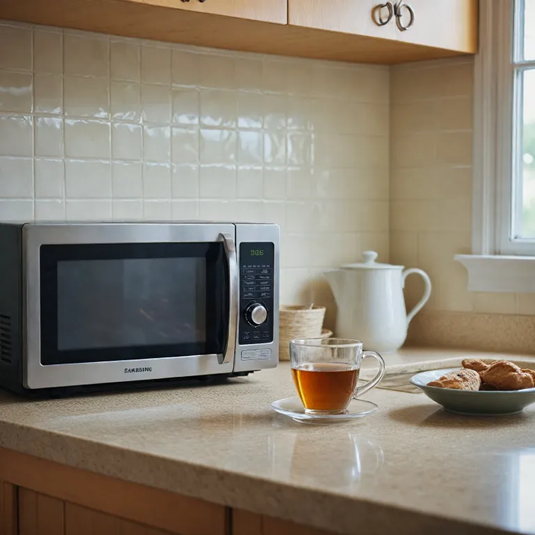 How long should you microwave water for tea?