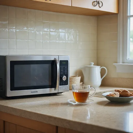 How long should you microwave water for tea?