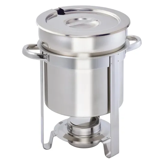 Winco 207 Stainless Steel Soup Warmer, 7-Quart, Medium