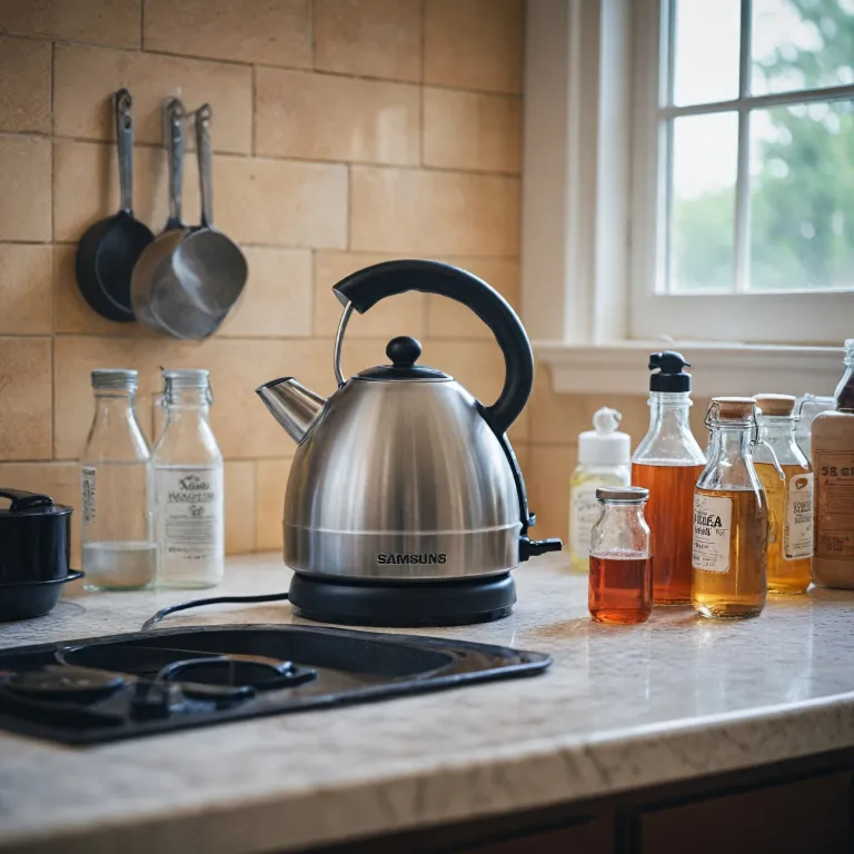 How to use vinegar for cleaning your electric kettle effectively