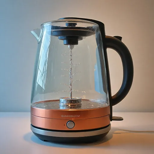 How an electric kettle really works to heat water efficiently