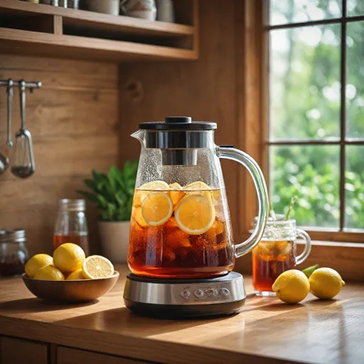 How an iced tea maker transforms everyday brewing at home