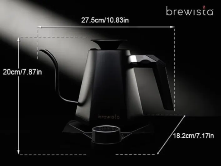 Brewista X Series 0.8L Gooseneck Variable Kettle- Matte Black