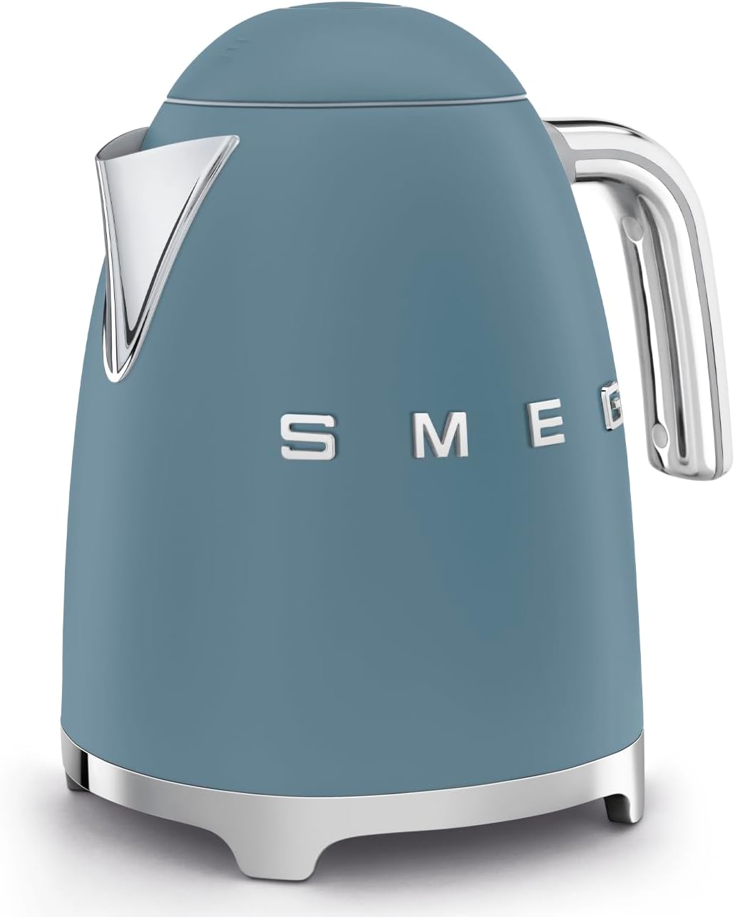 Smeg KLF03SBMUK 50s Style Kettle, 1.7L Capacity, 360 Degree Swivel Base, 3000W, Storm Blue