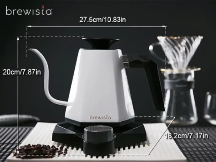 Brewista X Series 0.8L Gooseneck Variable Kettle - White