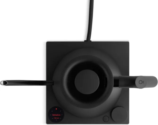 Stagg EKG Pro Electric Gooseneck Kettle - Pour-Over Coffee, Tea, Quick Heating, Precise Temperature Control, Scheduling, Built-in Brew Timer - Matte Black, 0.9 L, UK Stagg EKG Pro Matte Black