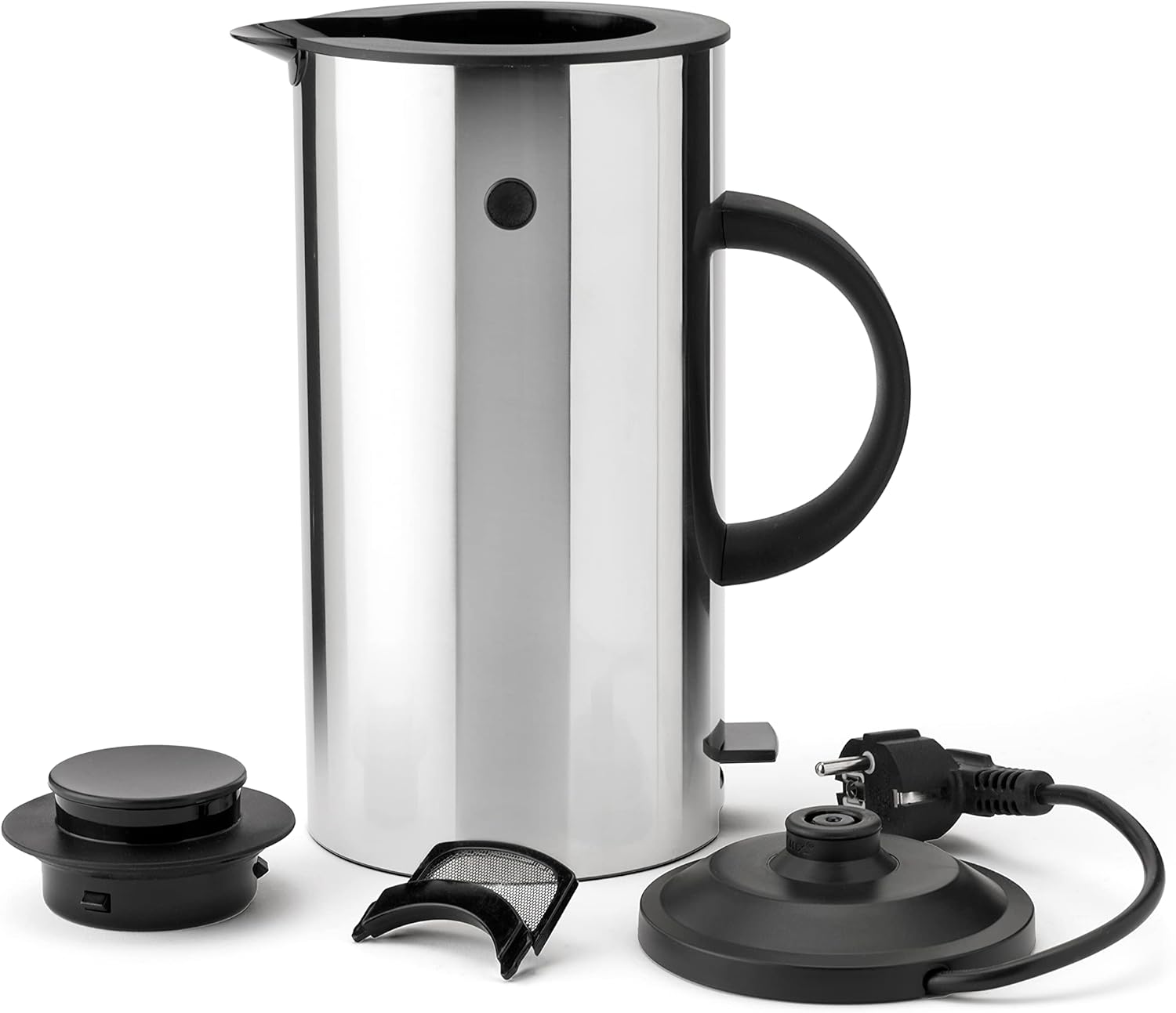 EM77 Electric Kettle 1,5 L - Steel Black 1.5 Litres