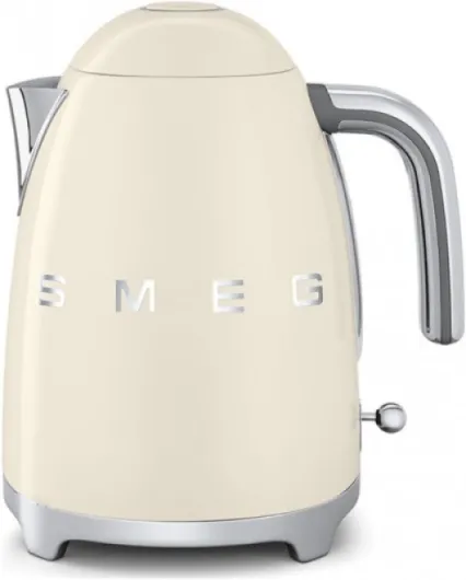 Smeg KLF03CRUK 50's Retro Style Aesthetic Cream Kettle - 1.7 L