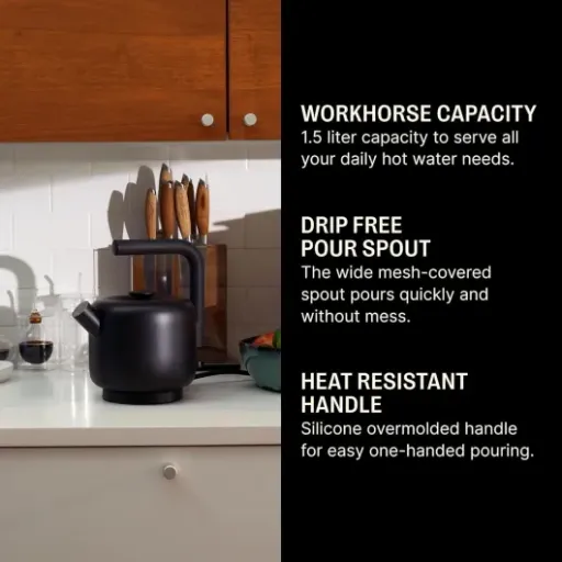 Fellow Electric Clyde Kettle Review: a big, good‑looking water boiler with a few quirks