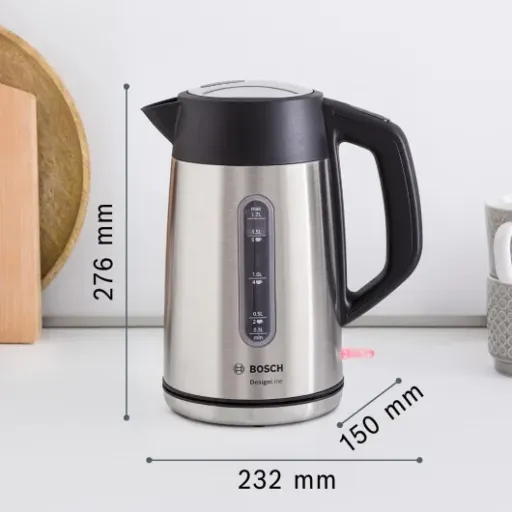Bosch DesignLine Plus TWK4P440GB Review: a no-nonsense stainless steel kettle that mostly gets it right