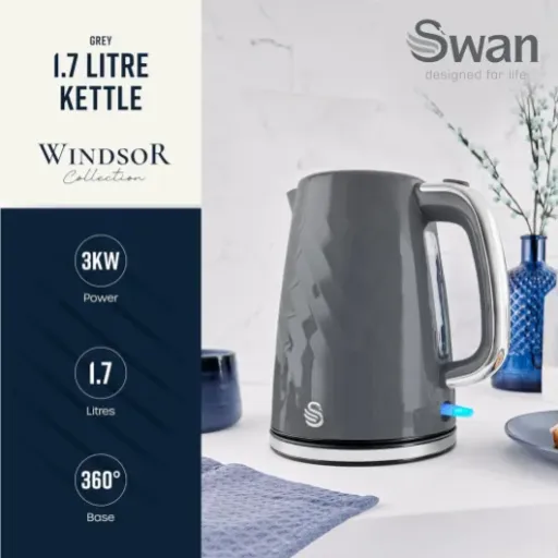 Swan Windsor Rapid Boil Kettle Review: a simple 3kW kettle that just gets on with it