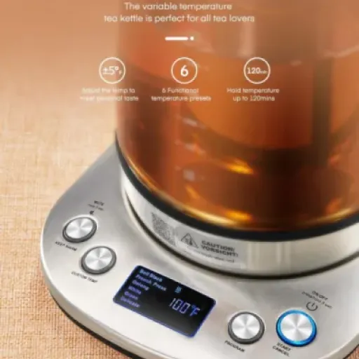 FOHERE KT600 Kettle Review: a glass tea kettle that’s smart but a bit high-maintenance