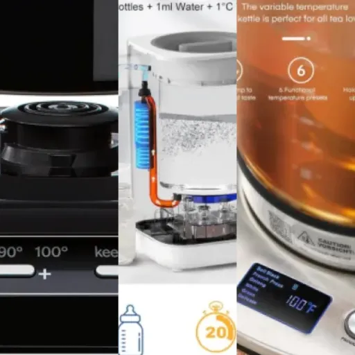 Top 4: best electric kettles with keep warm function (June 2026)