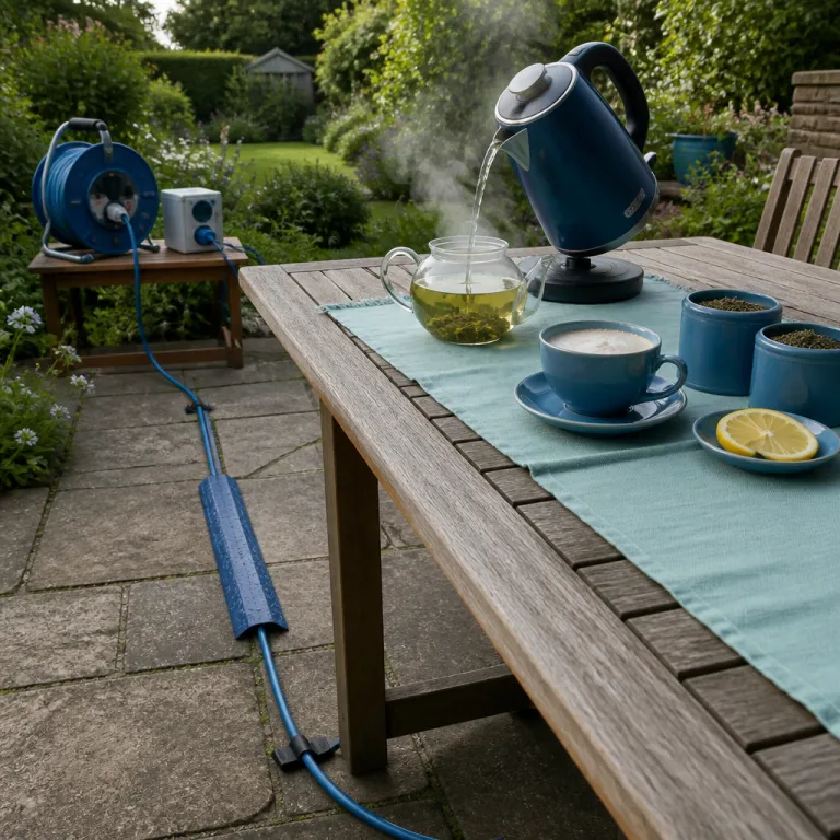 Summer garden hosting: portable kettles and extension-safe setups for outdoor tea service