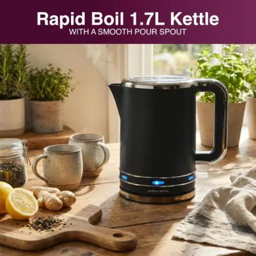 Andrew James Fast Boil Electric Kettle Review: a no-fuss, quick-boil workhorse for everyday tea drinkers