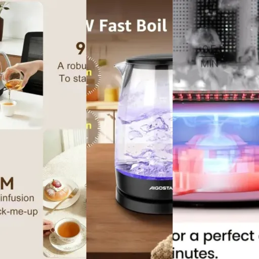 Top 3: best glass electric kettles (2026)